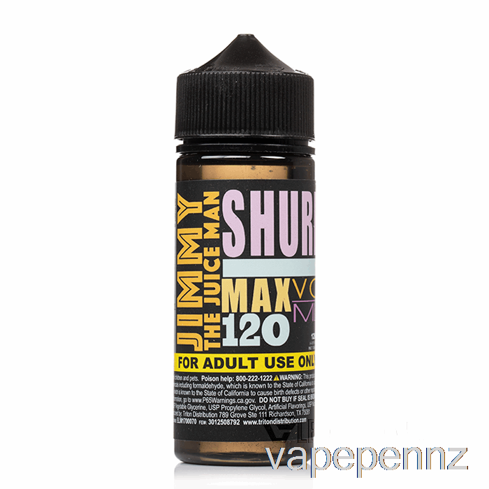 Shurb - Jimmy The Juiceman - 120mL 0mg VAPE NZ